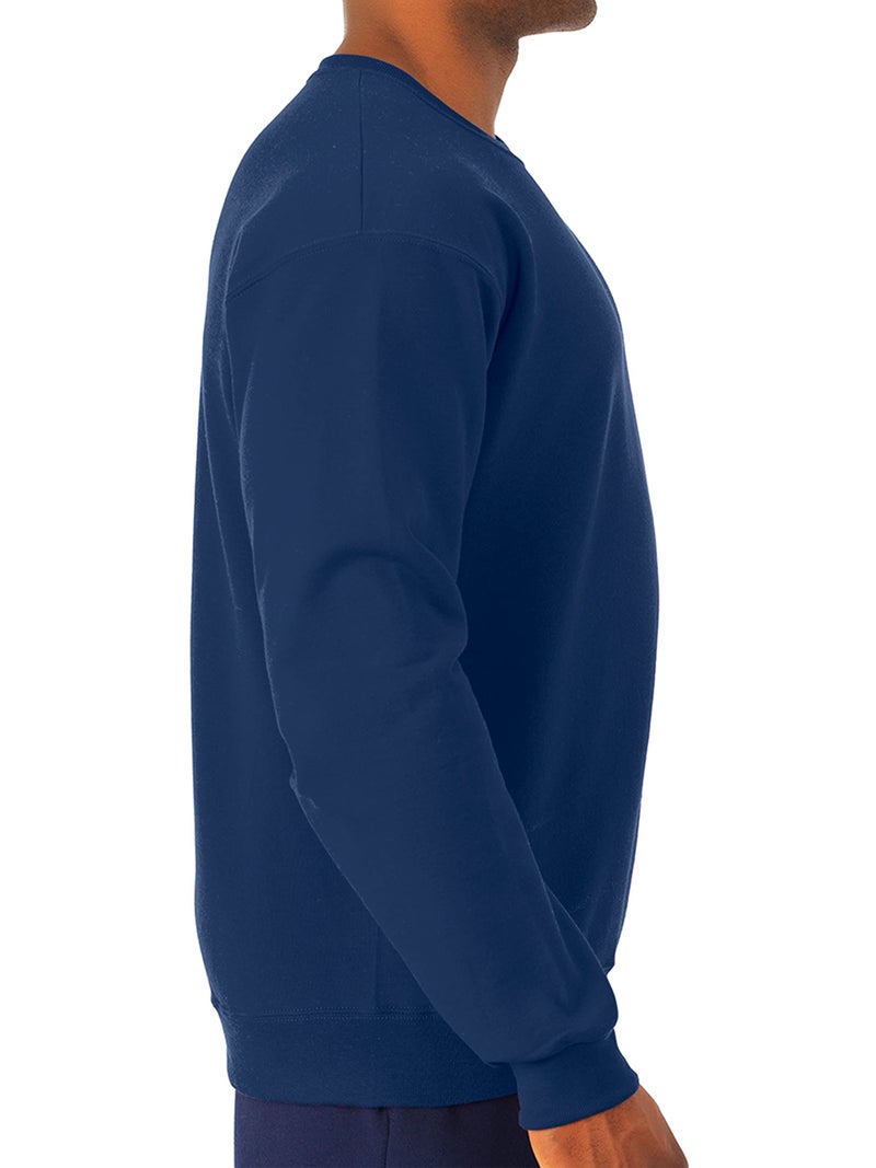Jerzees -Men's NuBlend Fleece -Sweatshirts & Hoodies, Sweatshirt-Navy, Large - Image 2